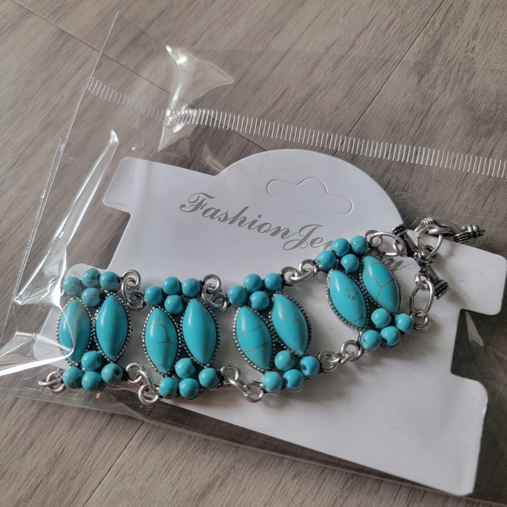 💎Final SALE💎 Turquoise Silver Bracelet